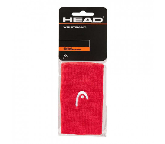Напульсники HEAD 5" ширина 12,7см, 90% нейлон, 10% эластан, красный Красный image